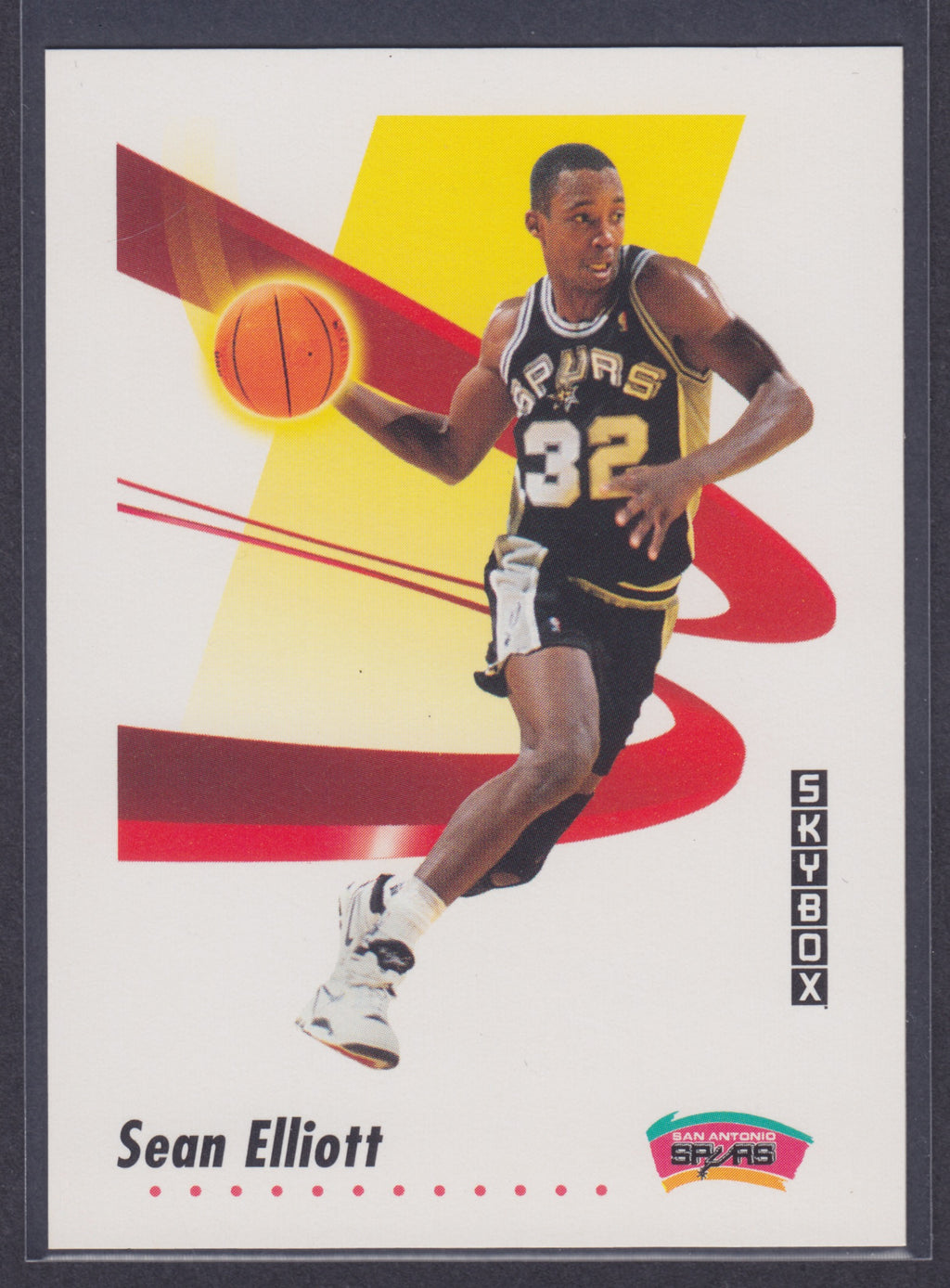 1991-92 SkyBox #256 Sean Elliott - NBA
