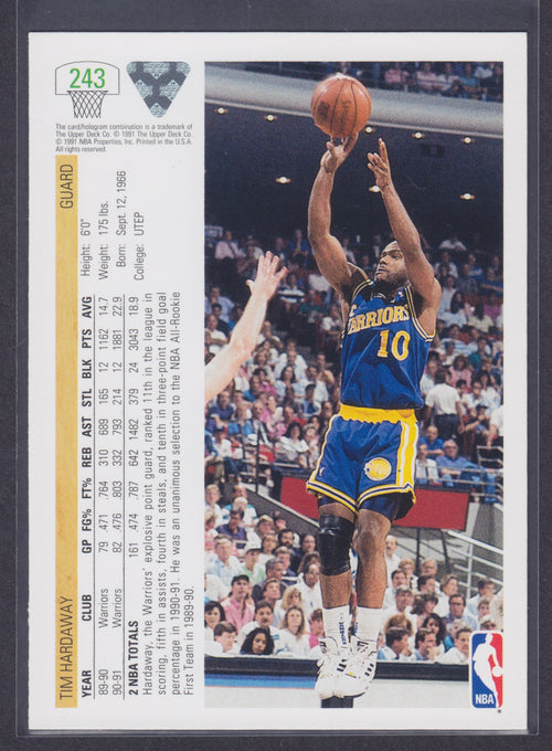 1991-92 Upper Deck #243 Tim Hardaway - NBA