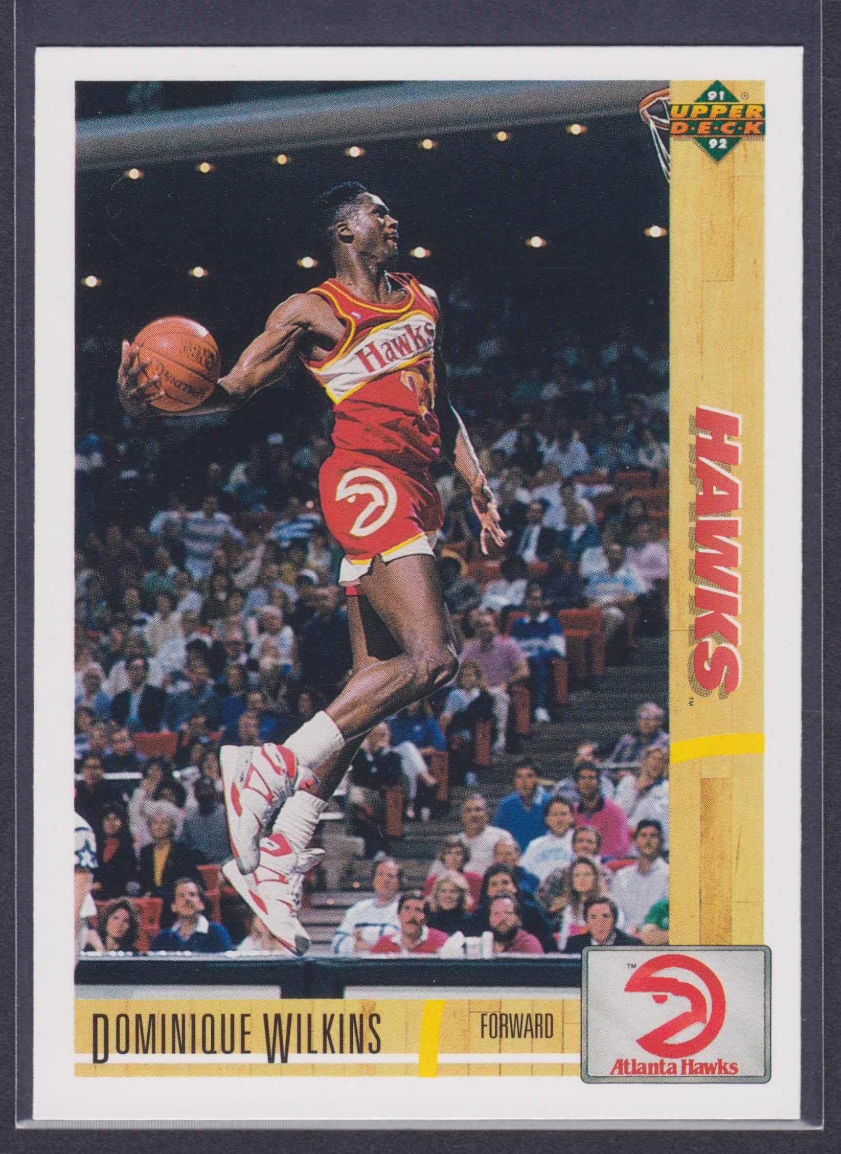 1991-92 Upper Deck #255 Dominique Wilkins - NBA