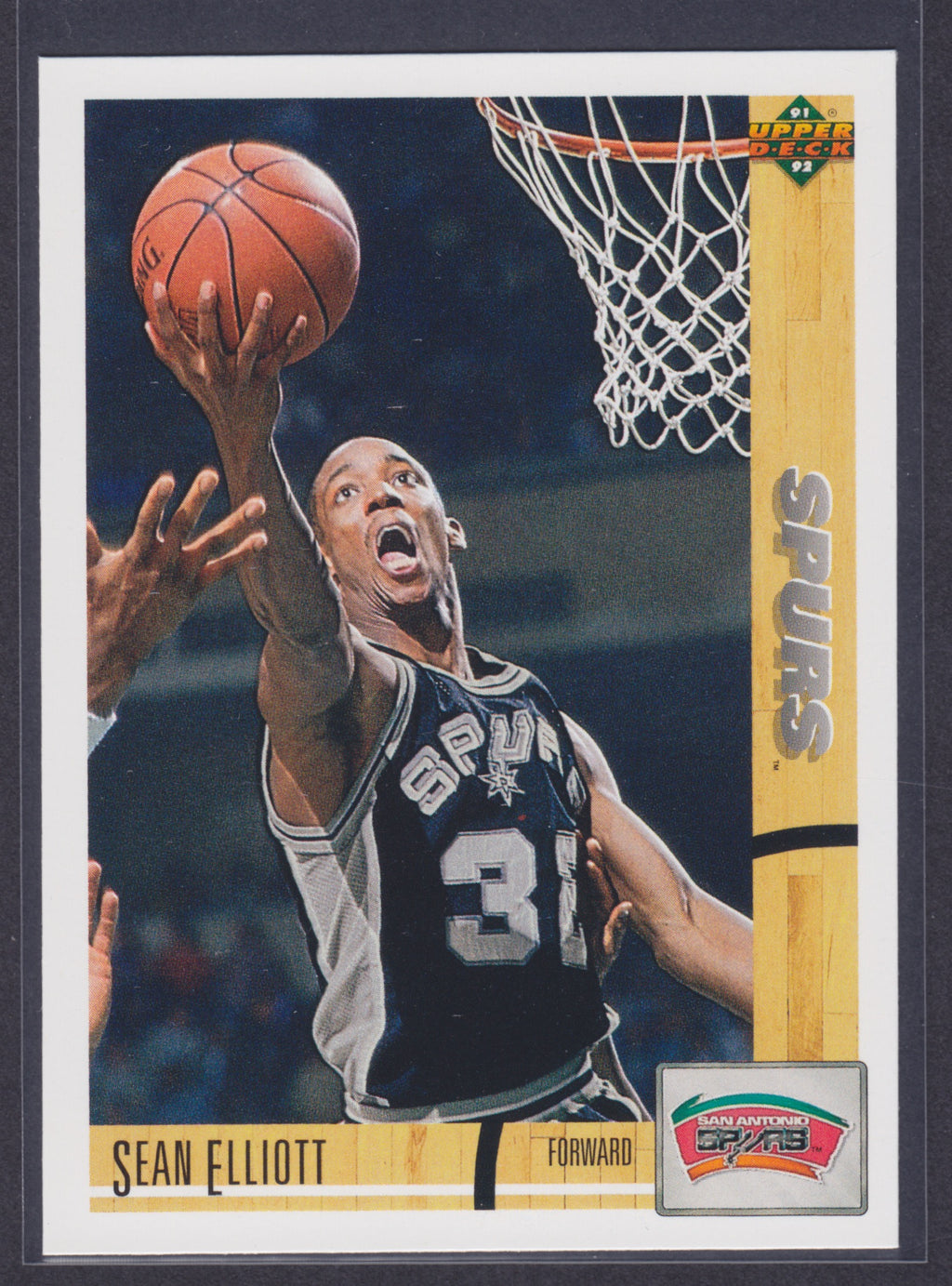 1991-92 Upper Deck #287 Sean Elliott - NBA