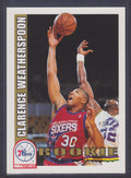 1992-93 Hoops #449 Clarence Weatherspoon RC - NBA