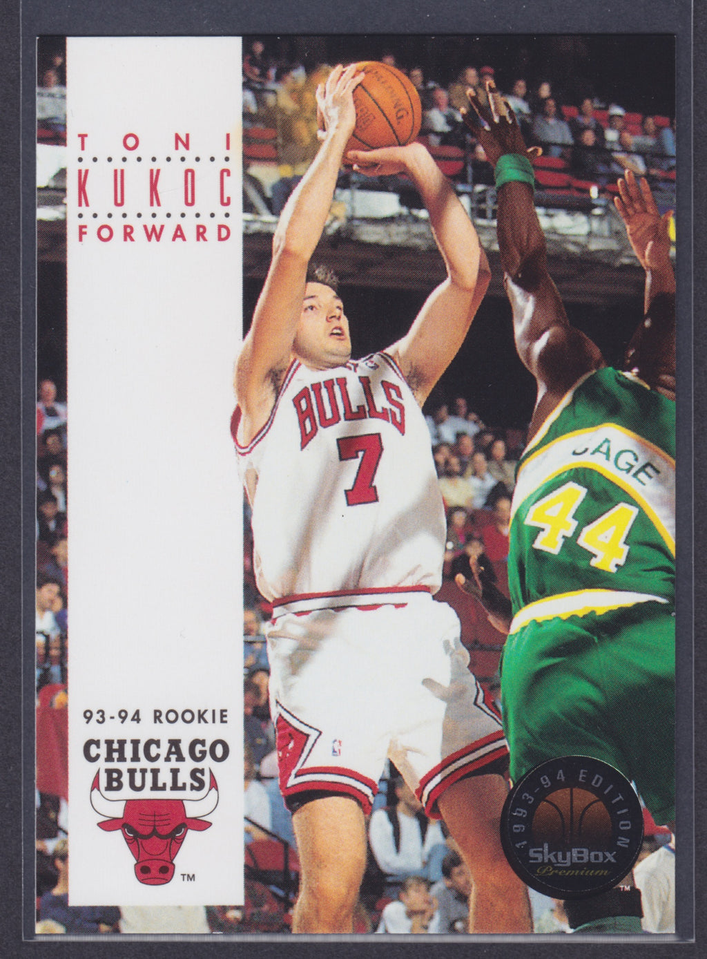 1993-94 SkyBox Premium #207 Toni Kukoc RC - NBA