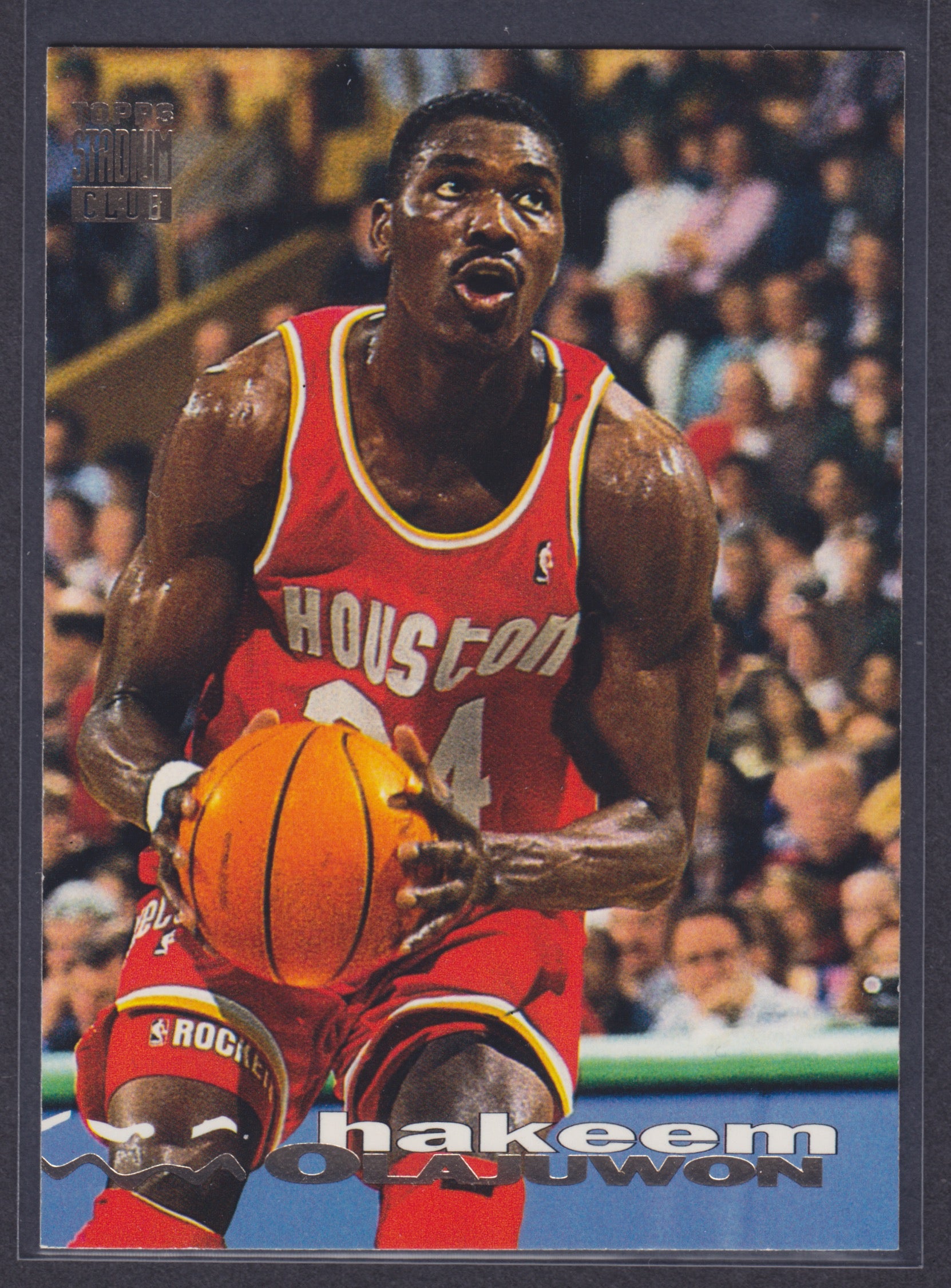 1993-94 Stadium Club #89 Hakeem Olajuwon - NBA