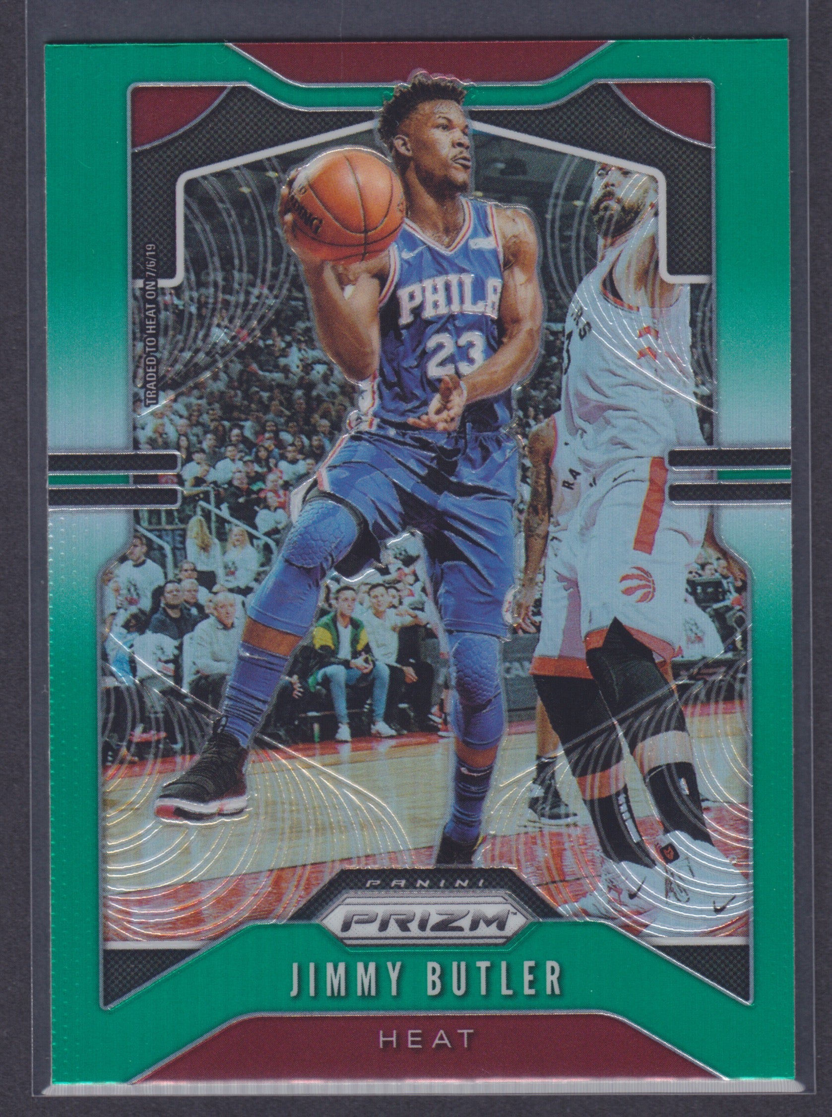 2019-20 Panini Prizm Prizms Green #246 Jimmy Butler - NBA