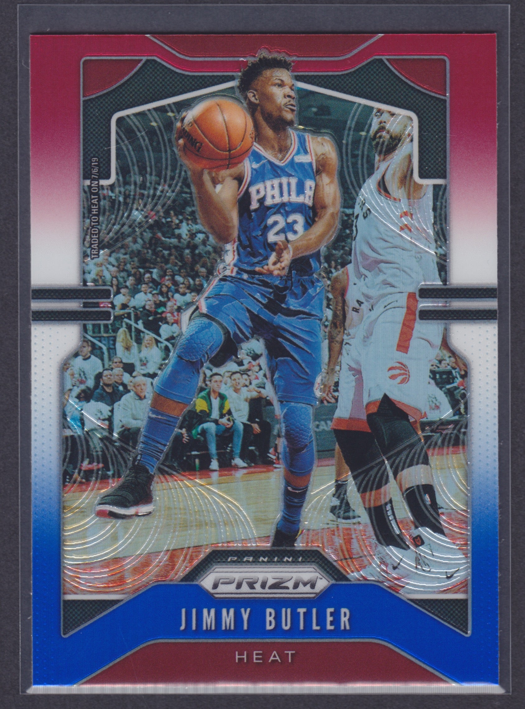2019-20 Panini Prizm Prizms Red White and Blue #246 Jimmy Butler - NBA