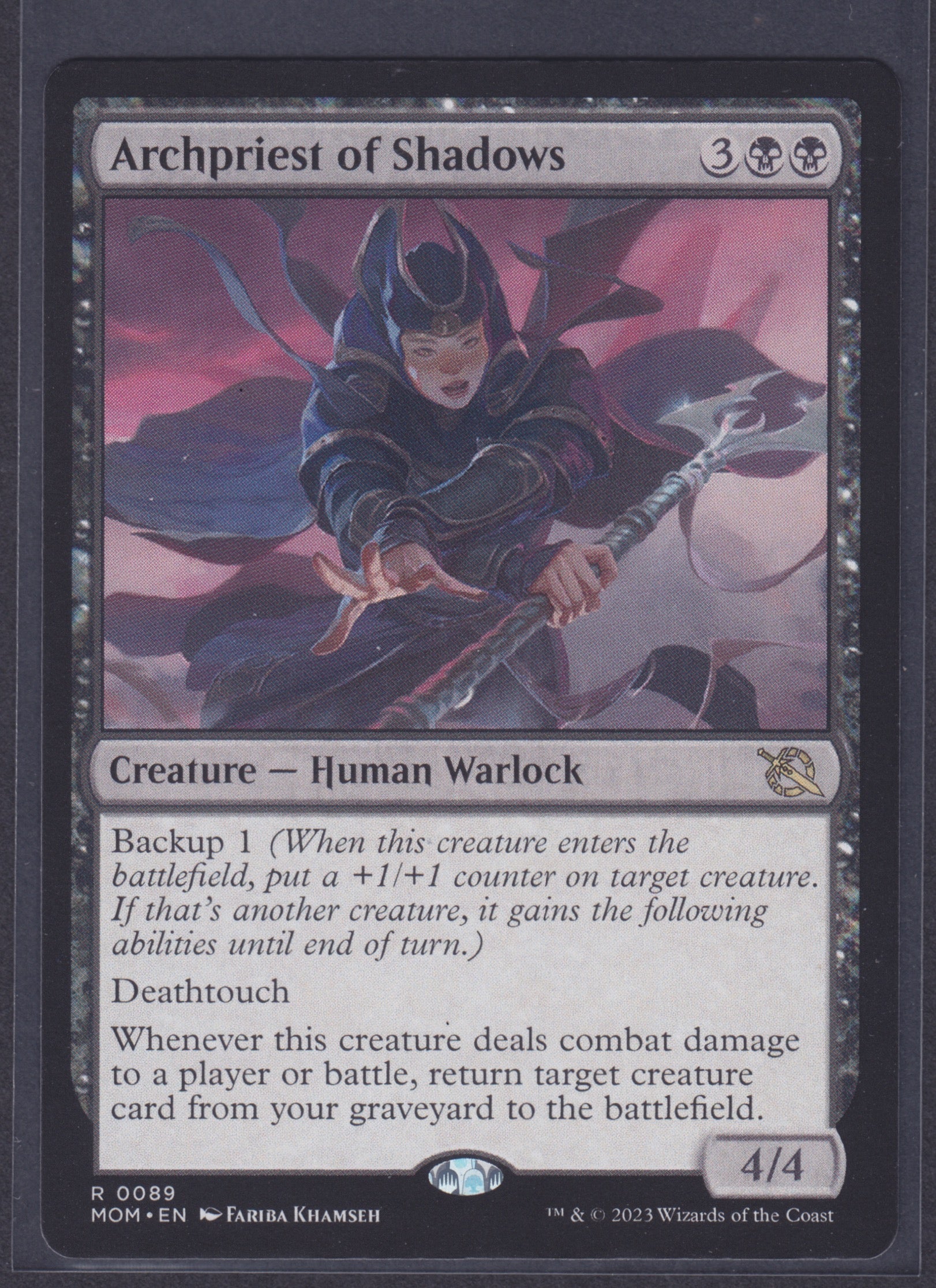 Archpriest of Shadows #89 March of the Machine - MTG