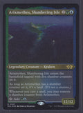 FOIL ETCHED Arixmethes, Slumbering Isle #97 March of the Machine: Multiverse Legends - MTG
