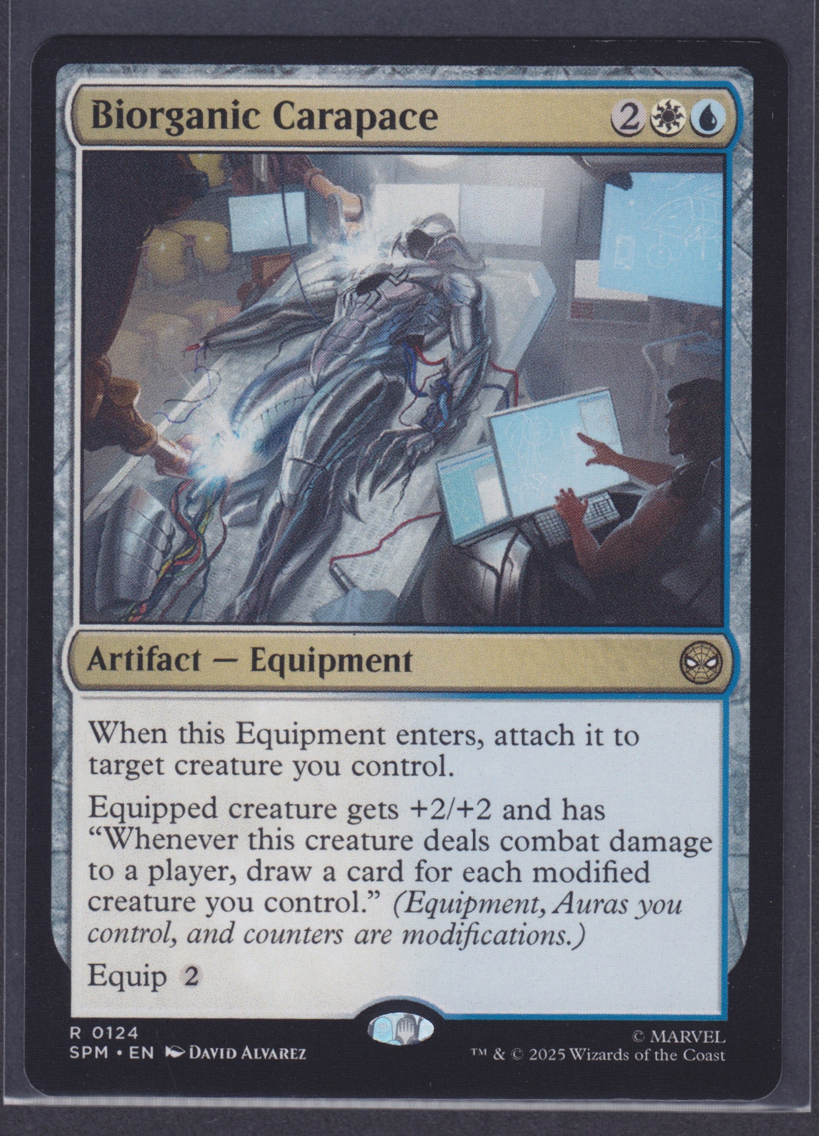 Biorganic Carapace #124 Marvel's Spider-Man - MTG