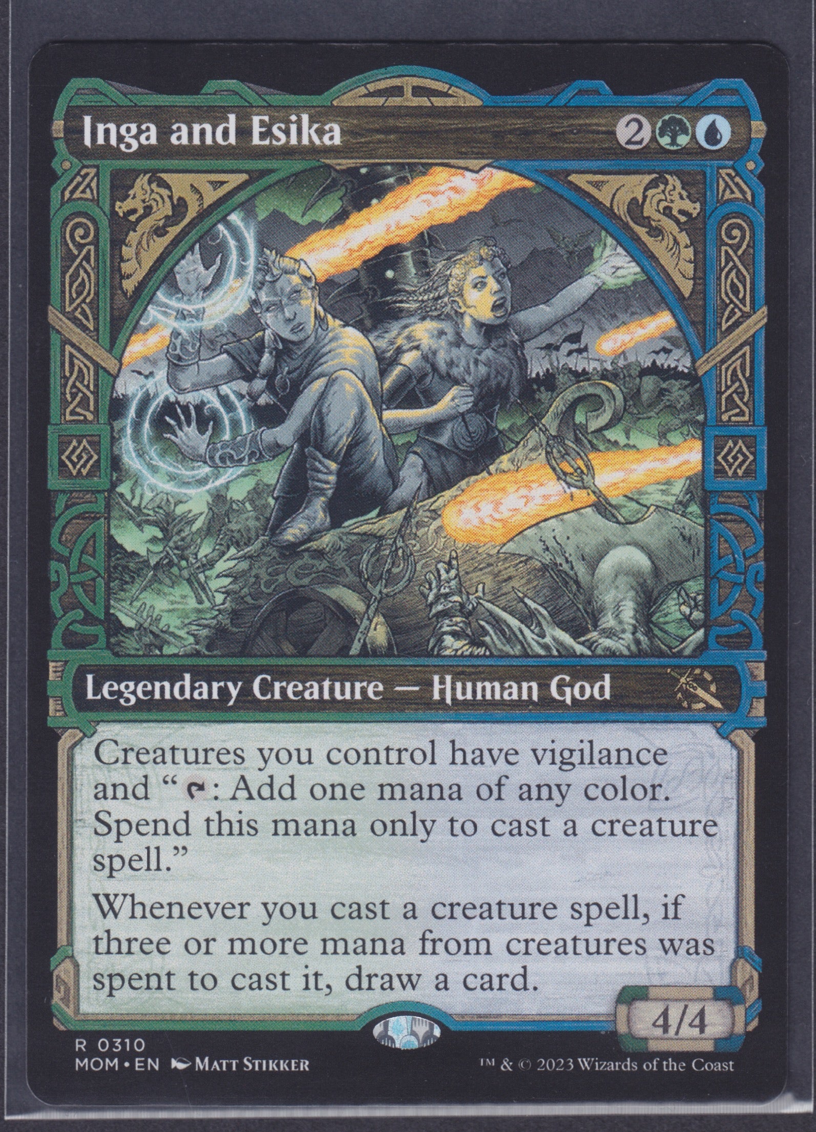 SHOWCASE Inga and Esika #310 March of the Machine - MTG