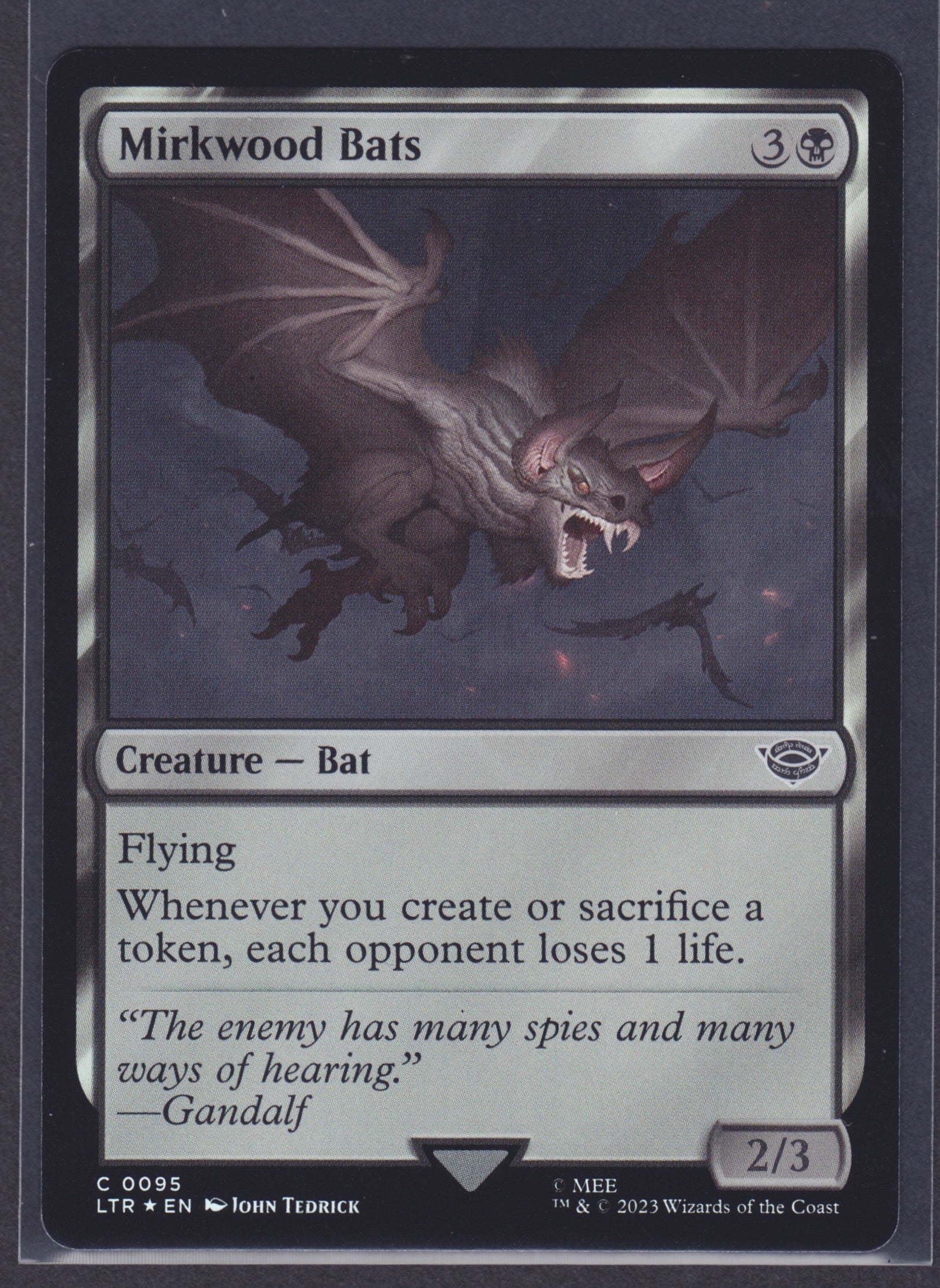 FOIL Mirkwood Bats #95 The Lord of the Rings: Tales of Middle-earth - MTG