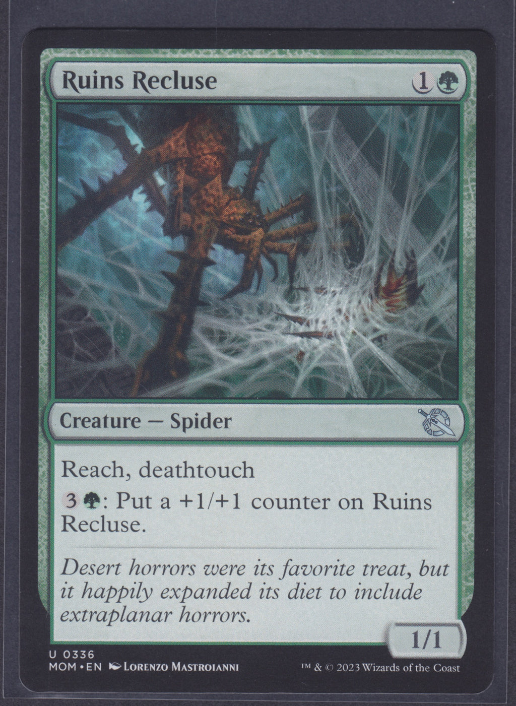 Ruins Recluse #336 March of the Machine - MTG