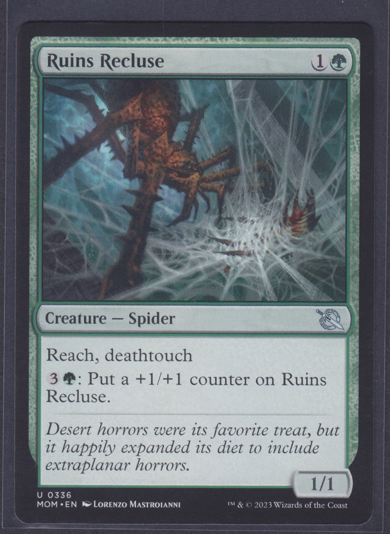 Ruins Recluse #336 March of the Machine - MTG