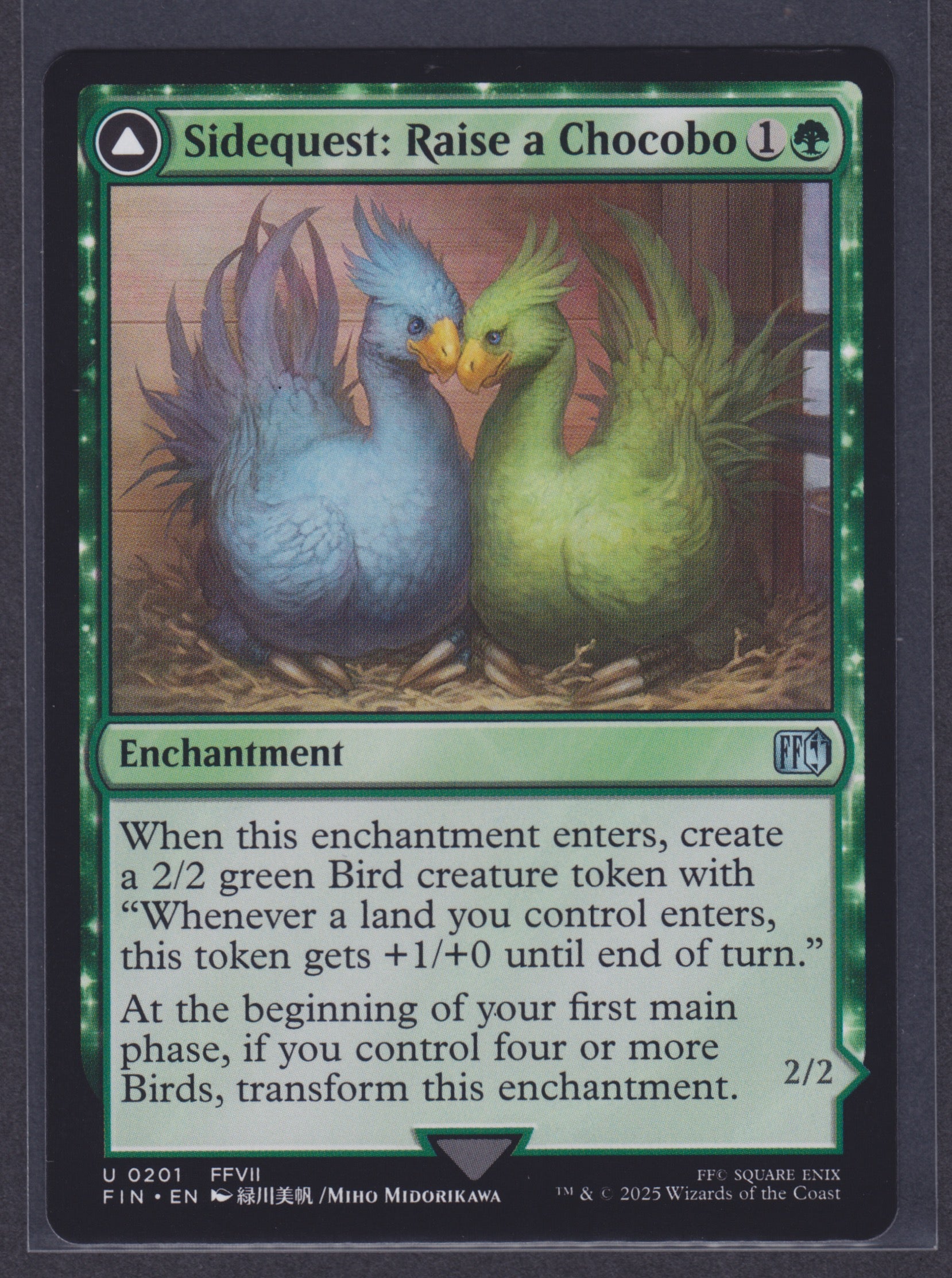 Sidequest: Raise a Chocobo #201 Final Fantasy - MTG