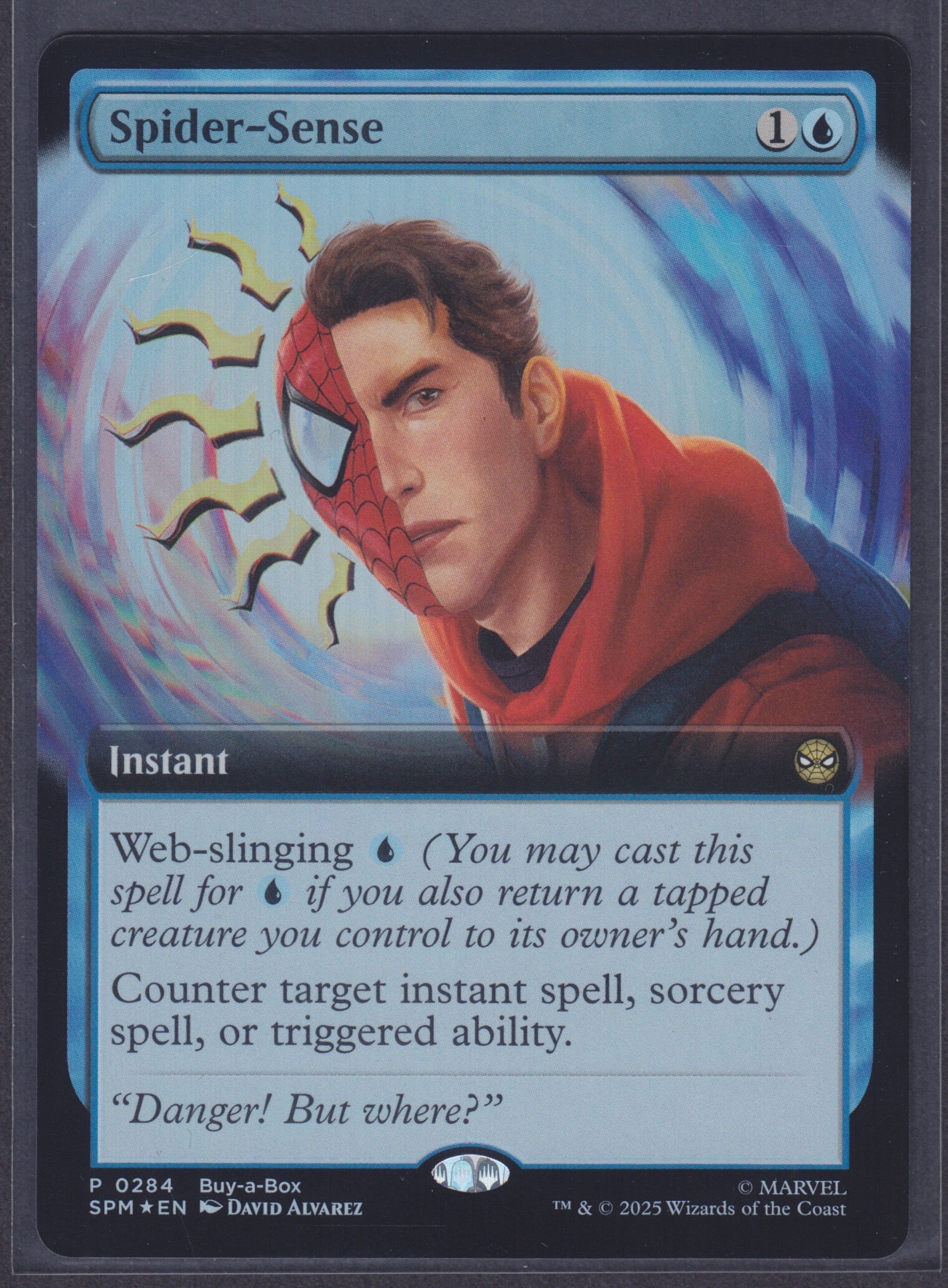 BUY-A-BOX PROMO Spider-Sense #284 Marvel's Spider-Man - MTG