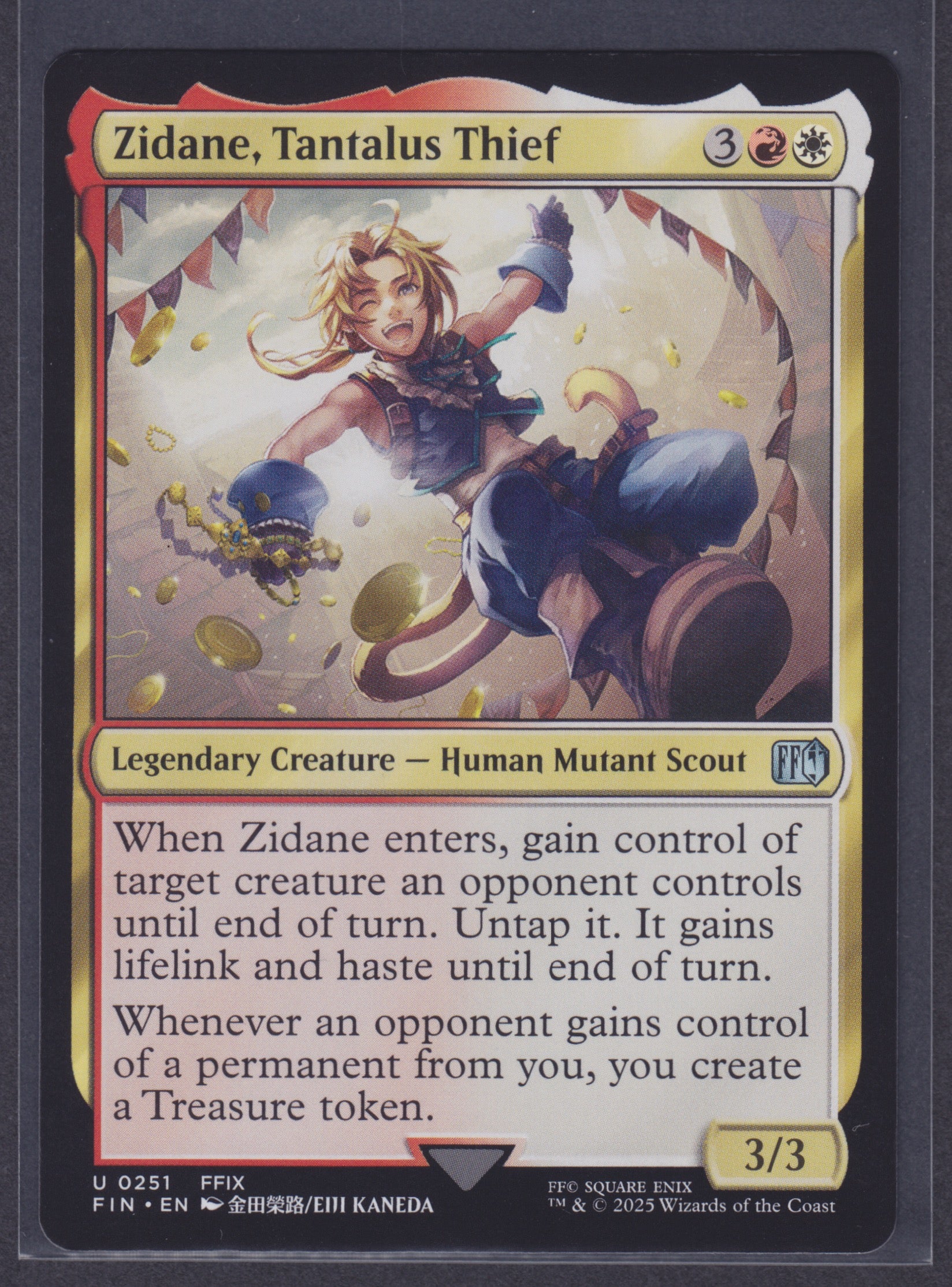 Zidane, Tantalus Thief #251 Final Fantasy - MTG